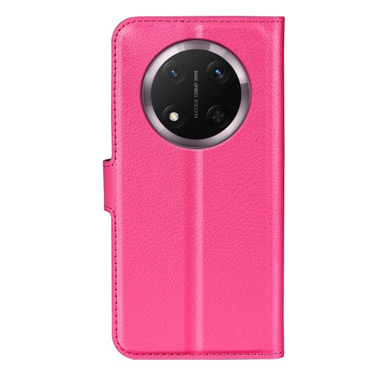 For Honor X9c Litchi Texture Horizontal Flip Leather Phone Case with Holder