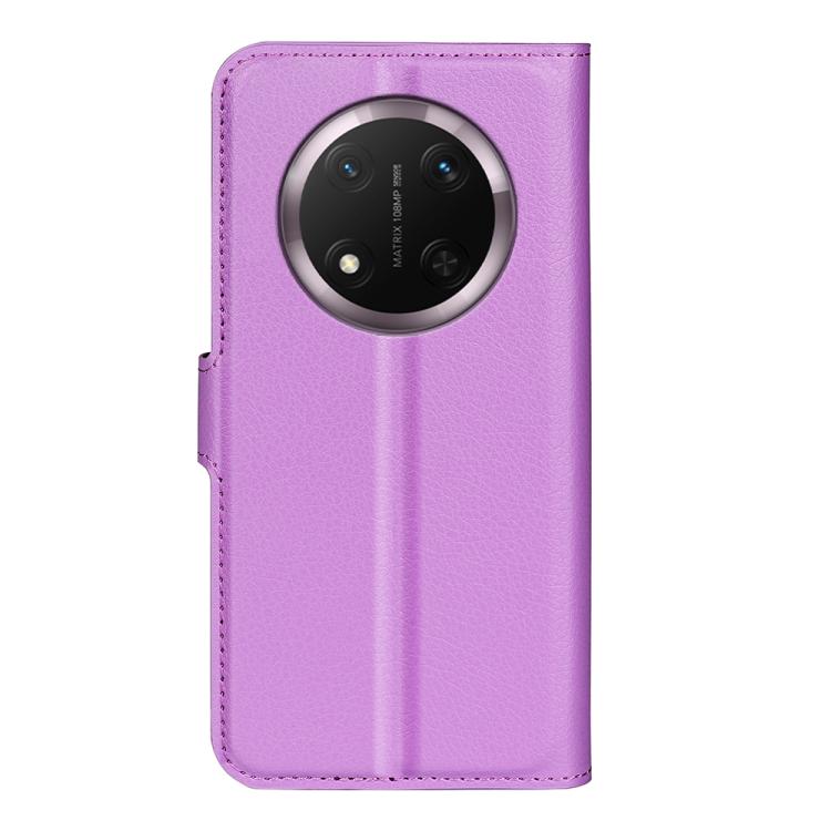 For Honor X9c Litchi Texture Horizontal Flip Leather Phone Case with Holder