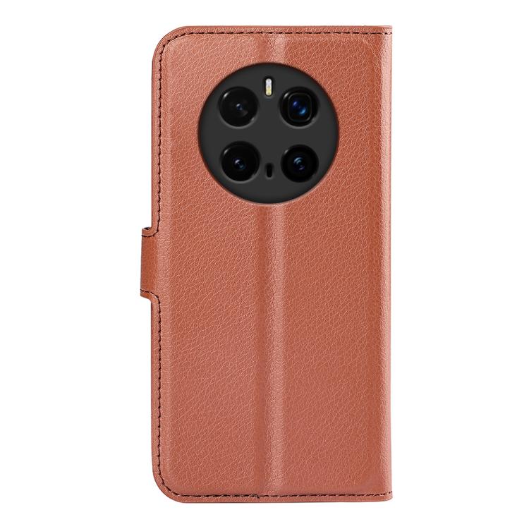 For Honor Magic7 Pro Litchi Texture Horizontal Flip Leather Phone Case with Holder