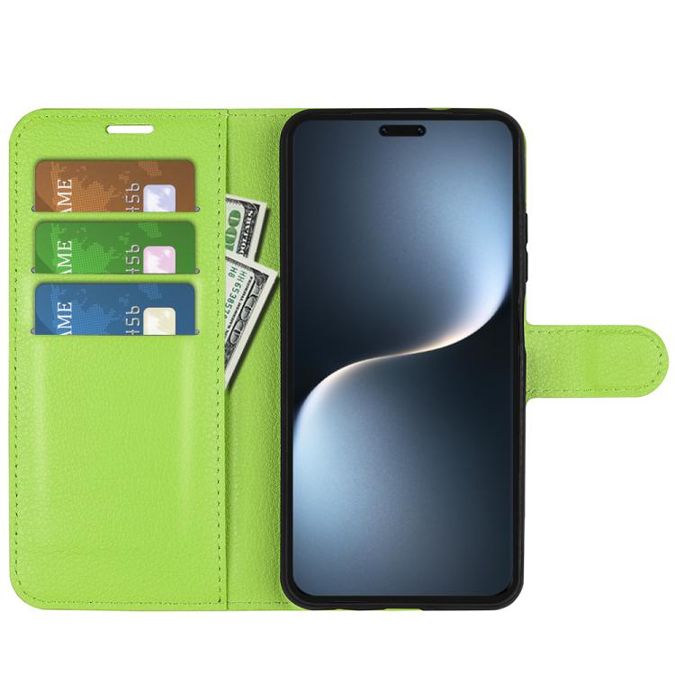 For Honor Magic7 Pro Litchi Texture Horizontal Flip Leather Phone Case with Holder