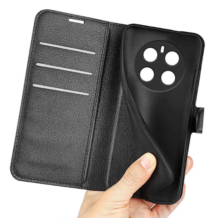 For Honor Magic7 5G Litchi Texture Horizontal Flip Leather Phone Case with Holder