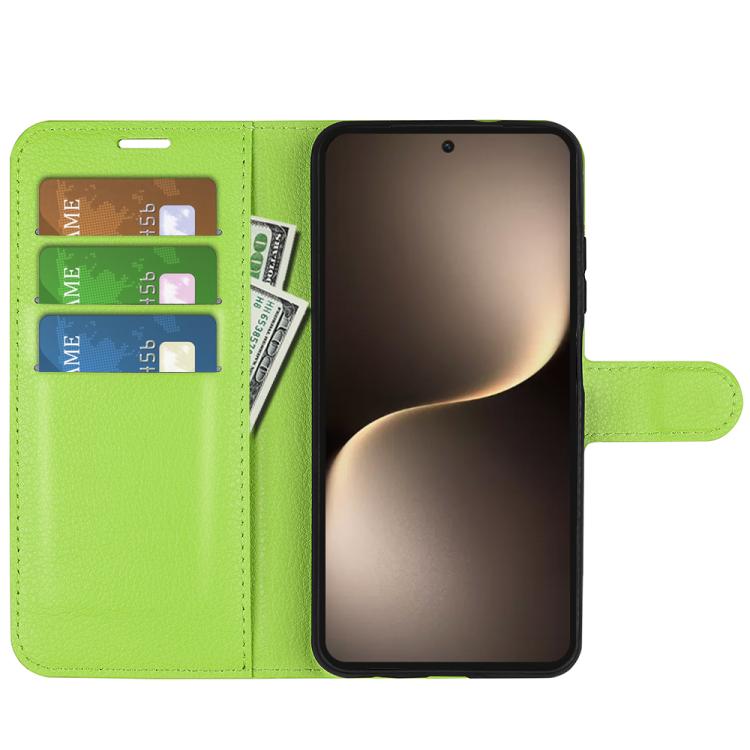 For Honor Magic7 5G Litchi Texture Horizontal Flip Leather Phone Case with Holder