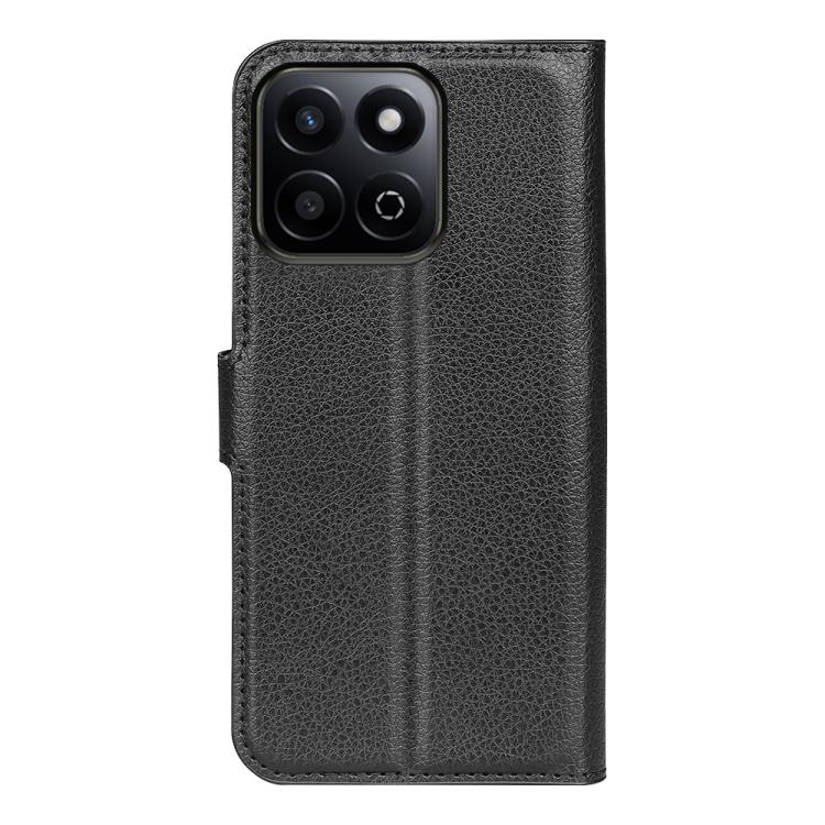 For Honor 200 Smart Litchi Texture Horizontal Flip Leather Phone Case with Holder