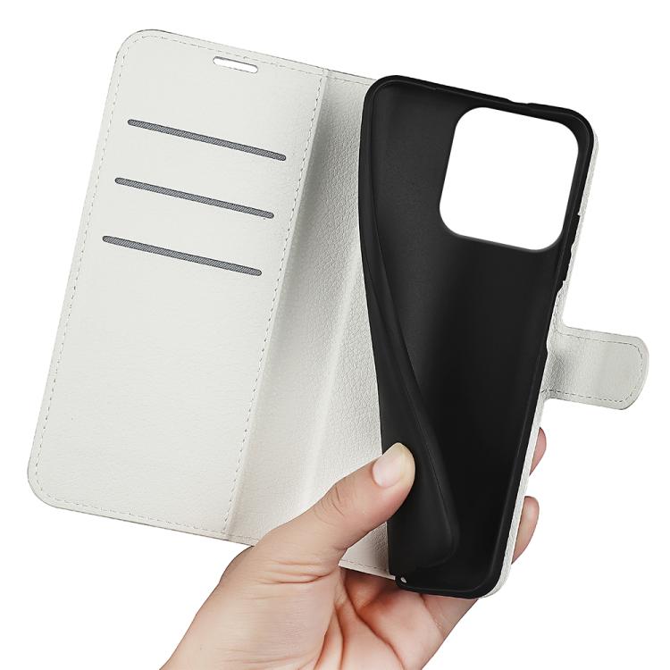 For Honor 200 Smart Litchi Texture Horizontal Flip Leather Phone Case with Holder