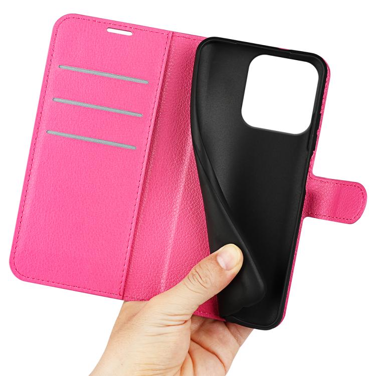 For Honor 200 Smart Litchi Texture Horizontal Flip Leather Phone Case with Holder
