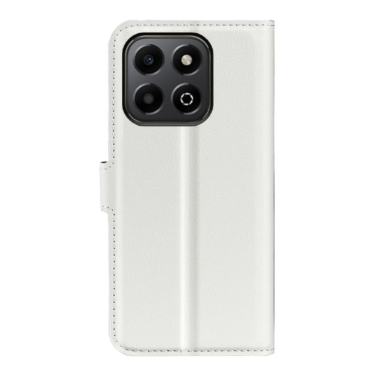 For Honor X6b Litchi Texture Horizontal Flip Leather Phone Case with Holder