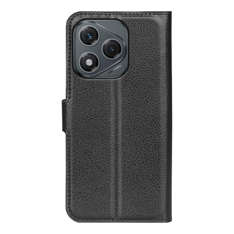 For Honor 400 Lite Global Litchi Texture Horizontal Flip Leather Phone Case with Holder