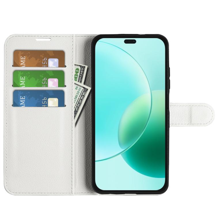 For Honor 400 Lite Global Litchi Texture Horizontal Flip Leather Phone Case with Holder