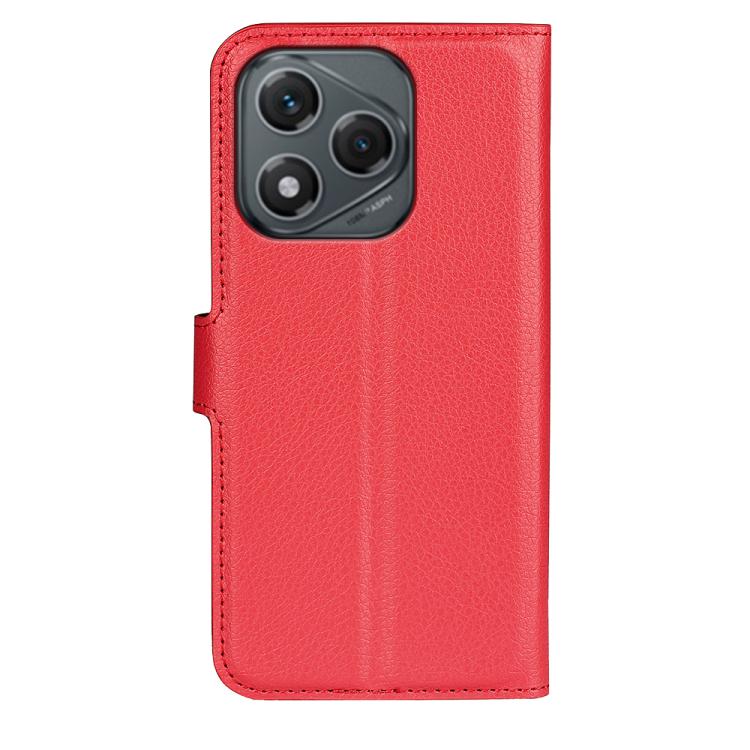For Honor 400 Lite Global Litchi Texture Horizontal Flip Leather Phone Case with Holder