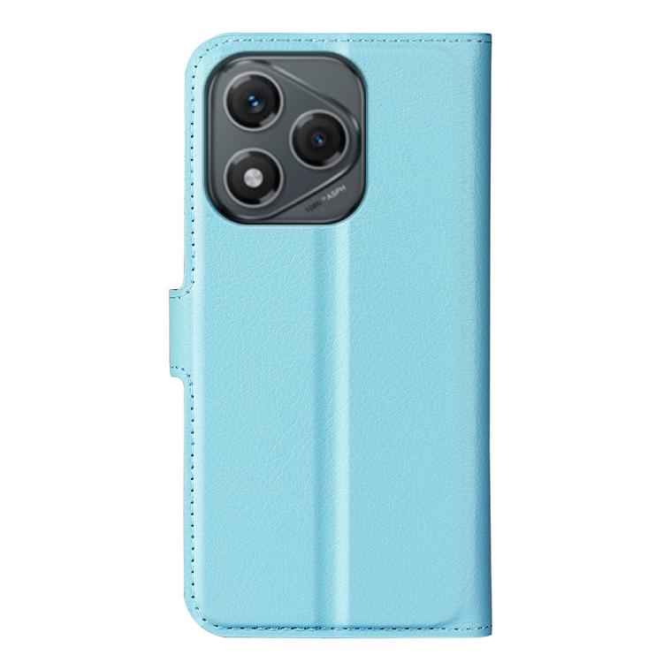 For Honor 400 Lite Global Litchi Texture Horizontal Flip Leather Phone Case with Holder
