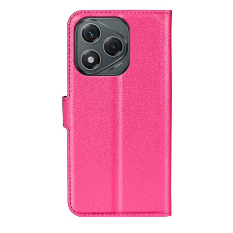 For Honor 400 Lite Global Litchi Texture Horizontal Flip Leather Phone Case with Holder