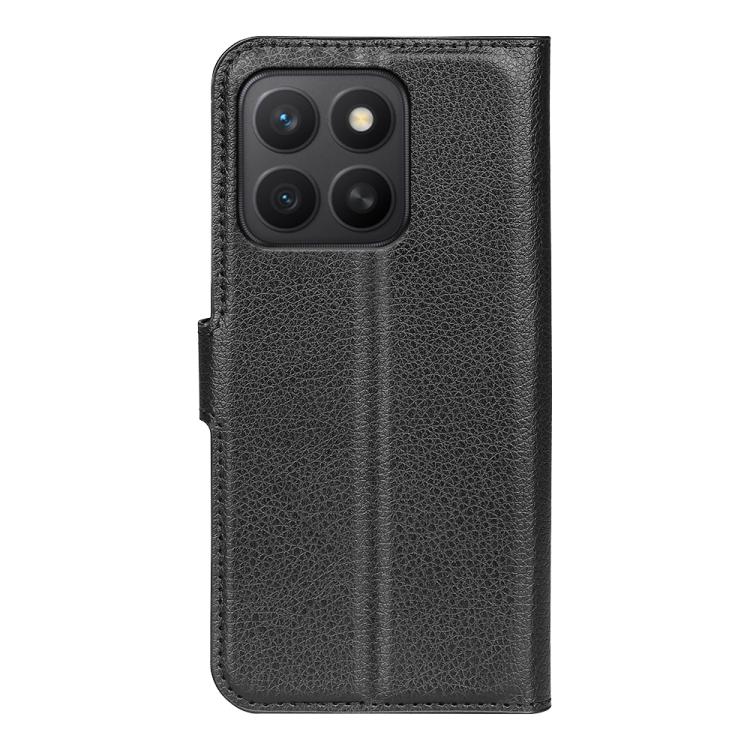 For Honor X8c Litchi Texture Horizontal Flip Leather Phone Case with Holder