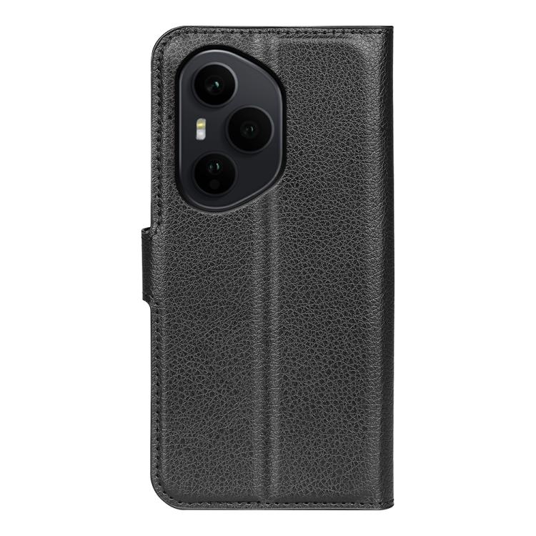 For Honor 400 Pro Global 160.8mm Litchi Texture Horizontal Flip Leather Phone Case with Holder