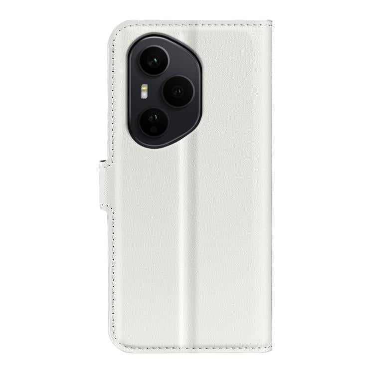 For Honor 400 Pro Global 160.8mm Litchi Texture Horizontal Flip Leather Phone Case with Holder
