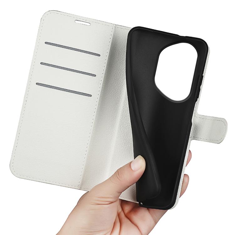 For Honor 400 Pro Global 160.8mm Litchi Texture Horizontal Flip Leather Phone Case with Holder