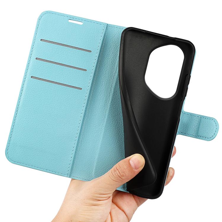 For Honor 400 Pro Global 160.8mm Litchi Texture Horizontal Flip Leather Phone Case with Holder