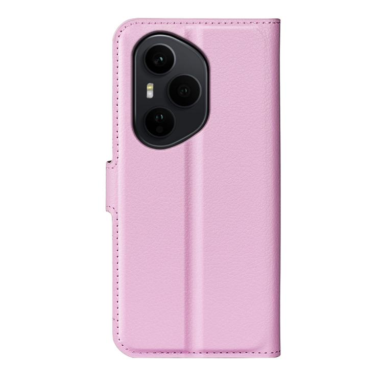 For Honor 400 Pro Global 160.8mm Litchi Texture Horizontal Flip Leather Phone Case with Holder