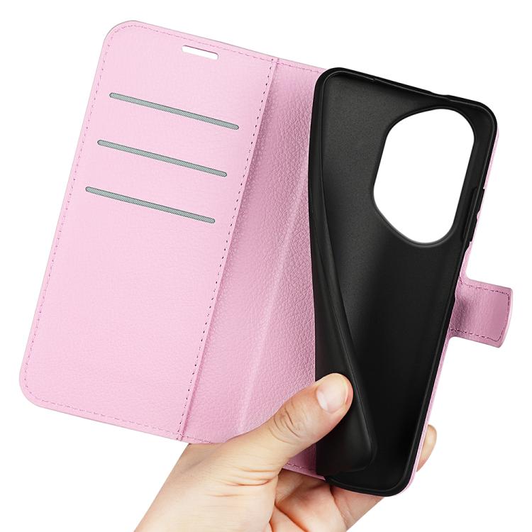 For Honor 400 Pro Global 160.8mm Litchi Texture Horizontal Flip Leather Phone Case with Holder