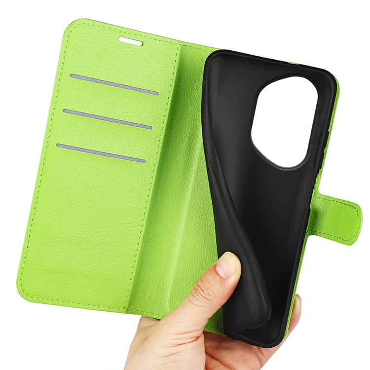 For Honor 400 Pro Global 160.8mm Litchi Texture Horizontal Flip Leather Phone Case with Holder