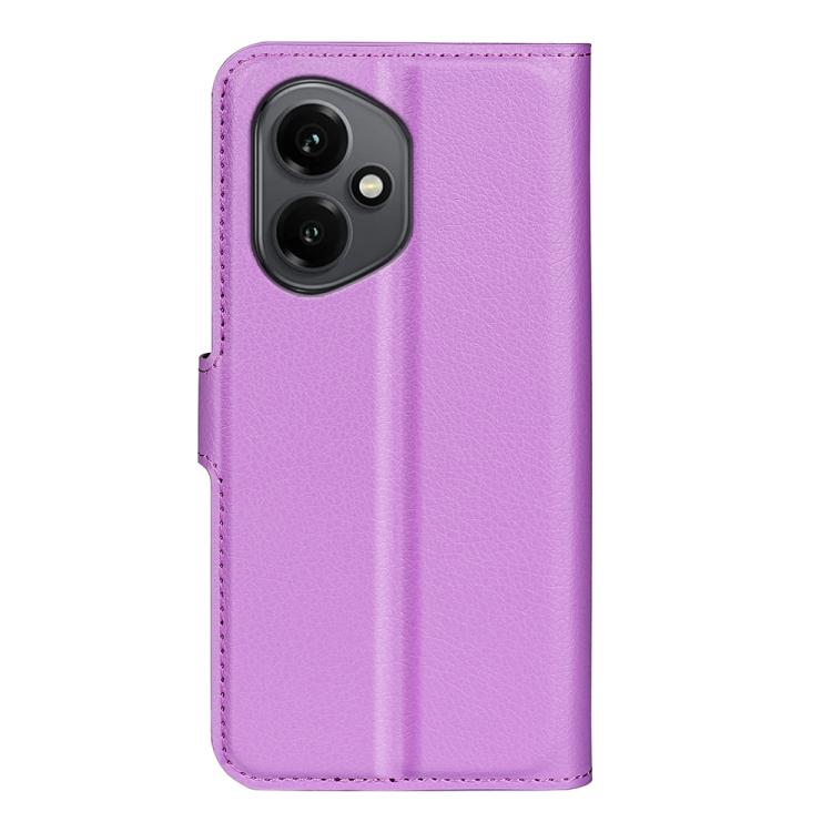 For Honor 400 Global 156.5mm Litchi Texture Horizontal Flip Leather Phone Case with Holder