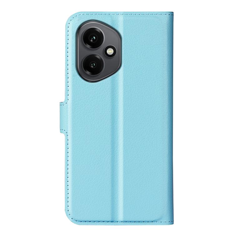 For Honor 400 Global 156.5mm Litchi Texture Horizontal Flip Leather Phone Case with Holder