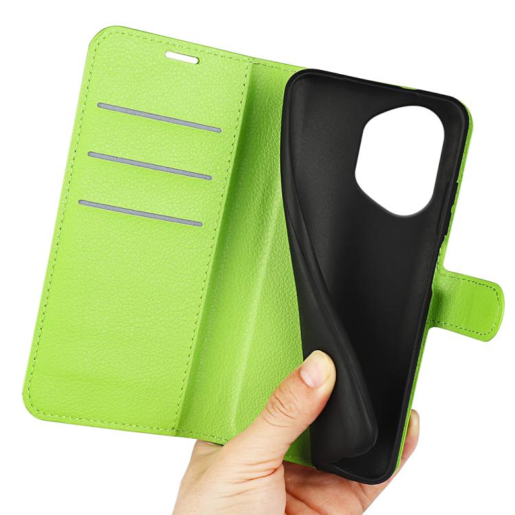 For Honor 400 Global 156.5mm Litchi Texture Horizontal Flip Leather Phone Case with Holder