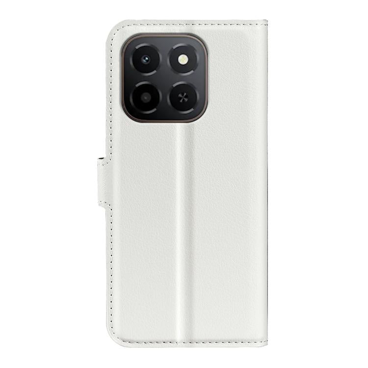 For Honor X6c Litchi Texture Horizontal Flip Leather Phone Case with Holder