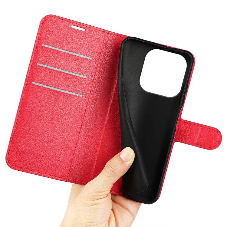 For Honor X6c Litchi Texture Horizontal Flip Leather Phone Case with Holder