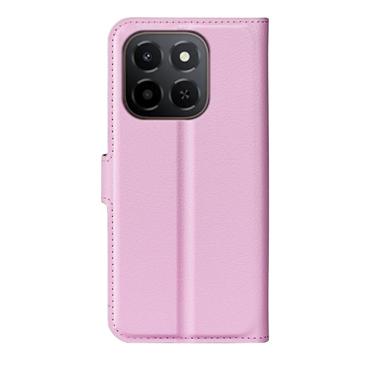 For Honor X6c Litchi Texture Horizontal Flip Leather Phone Case with Holder