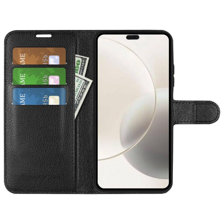 For Honor 400 Smart Litchi Texture Horizontal Flip Leather Phone Case with Holder