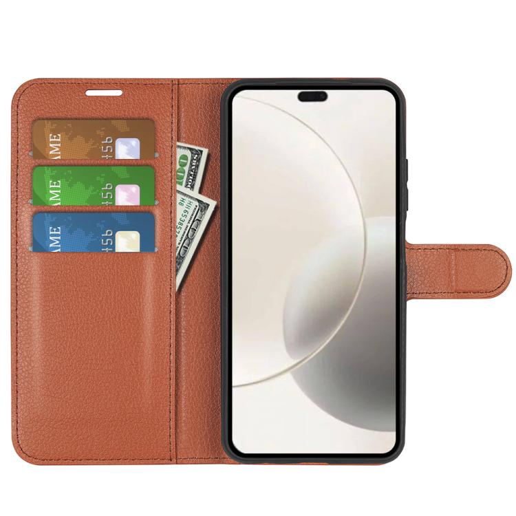 For Honor 400 Smart Litchi Texture Horizontal Flip Leather Phone Case with Holder