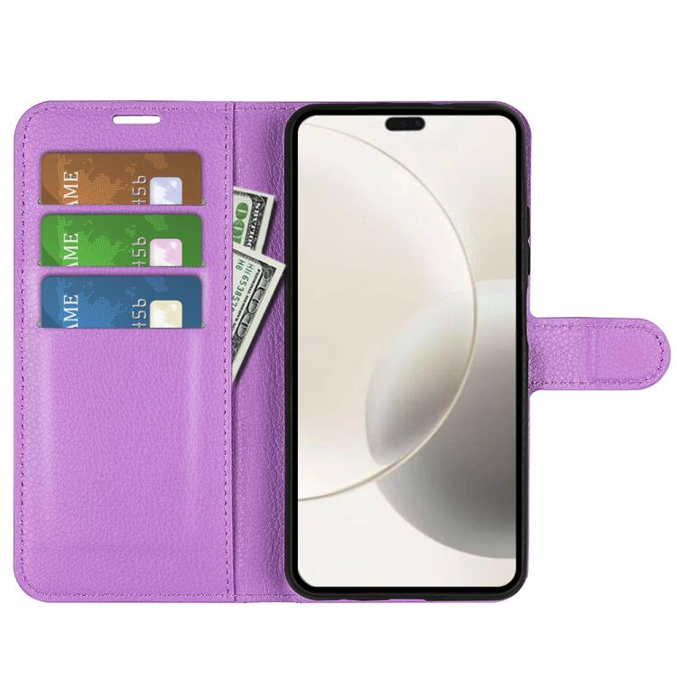 For Honor 400 Smart Litchi Texture Horizontal Flip Leather Phone Case with Holder