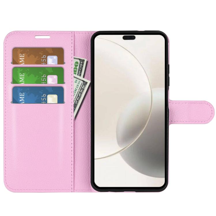 For Honor 400 Smart Litchi Texture Horizontal Flip Leather Phone Case with Holder