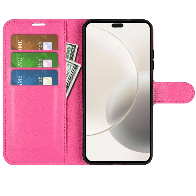 For Honor 400 Smart Litchi Texture Horizontal Flip Leather Phone Case with Holder