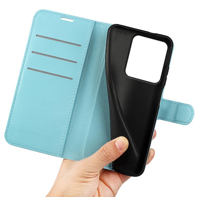 For Honor X5c Plus Litchi Texture Horizontal Flip Leather Phone Case with Holder