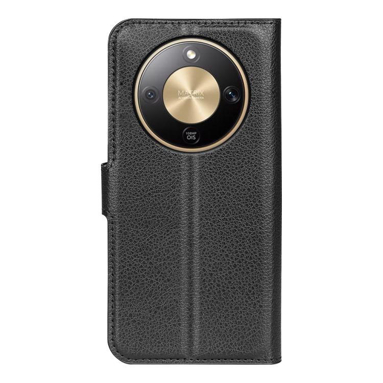 For Honor X9d 5G Litchi Texture Horizontal Flip Leather Phone Case with Holder