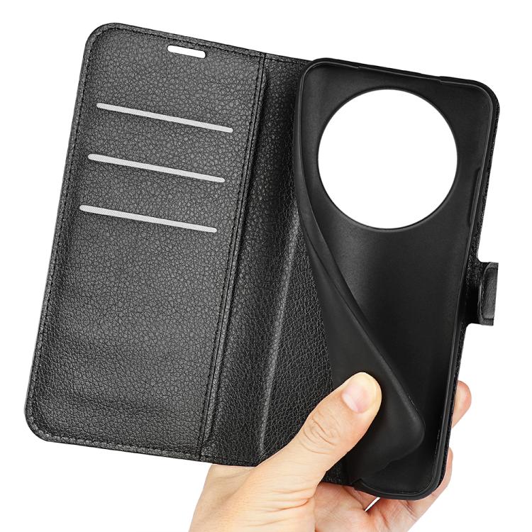 For Honor X9d 5G Litchi Texture Horizontal Flip Leather Phone Case with Holder