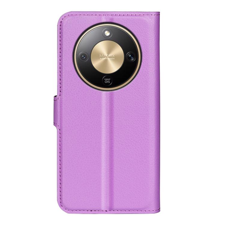 For Honor X9d 5G Litchi Texture Horizontal Flip Leather Phone Case with Holder