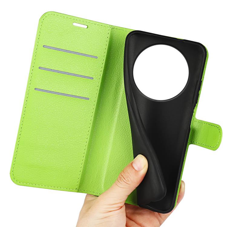 For Honor X9d 5G Litchi Texture Horizontal Flip Leather Phone Case with Holder