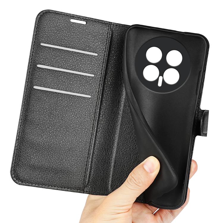 For Honor Magic8 Litchi Texture Horizontal Flip Leather Phone Case with Holder
