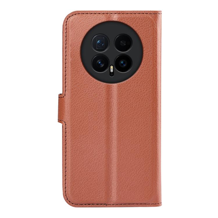For Honor Magic8 Litchi Texture Horizontal Flip Leather Phone Case with Holder
