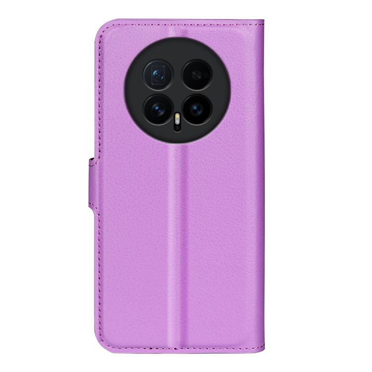 For Honor Magic8 Litchi Texture Horizontal Flip Leather Phone Case with Holder