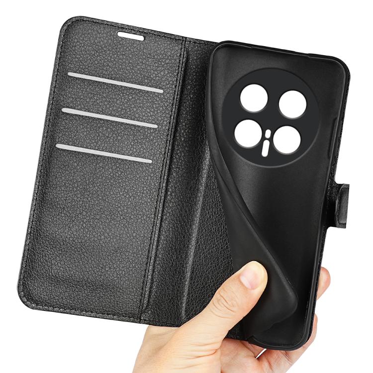 For Honor Magic8 Pro Litchi Texture Horizontal Flip Leather Phone Case with Holder