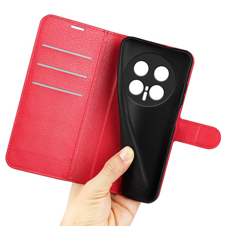 For Honor Magic8 Pro Litchi Texture Horizontal Flip Leather Phone Case with Holder