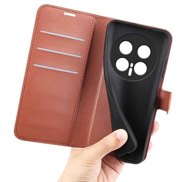 For Honor Magic8 Pro Litchi Texture Horizontal Flip Leather Phone Case with Holder