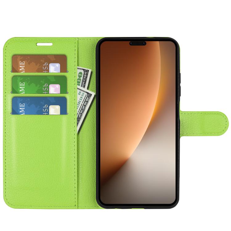 For Honor Magic8 Pro Litchi Texture Horizontal Flip Leather Phone Case with Holder