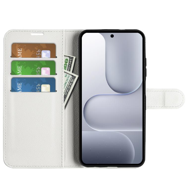 For Honor 500 / 500 Pro Global 155.8mm Litchi Texture Horizontal Flip Leather Phone Case with Holder