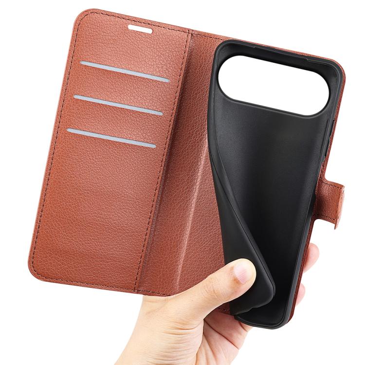 For Honor 500 / 500 Pro Global 155.8mm Litchi Texture Horizontal Flip Leather Phone Case with Holder