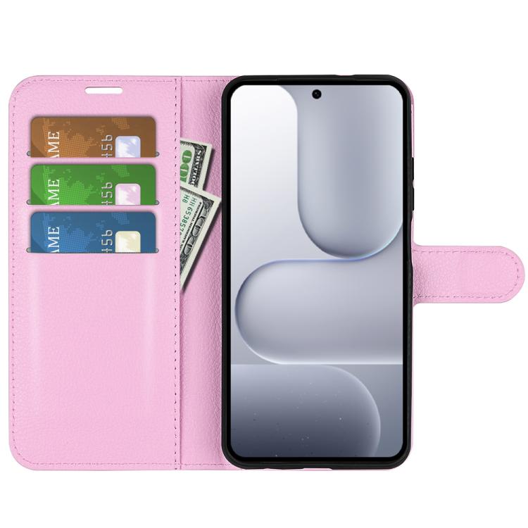 For Honor 500 / 500 Pro Global 155.8mm Litchi Texture Horizontal Flip Leather Phone Case with Holder