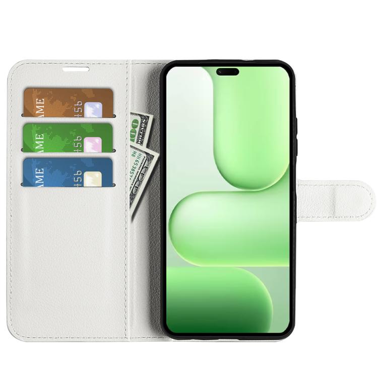 For Honor 600 Lite Litchi Texture Horizontal Flip Leather Phone Case with Holder